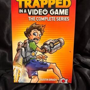 Trapped in a Video Game The Complete Series 5 book box collection Dustin Brady